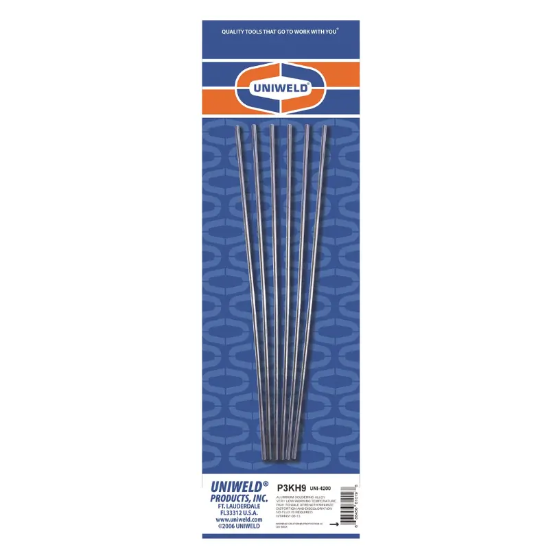 Uni-4200 Self-Fluxing Aluminum Rods 1