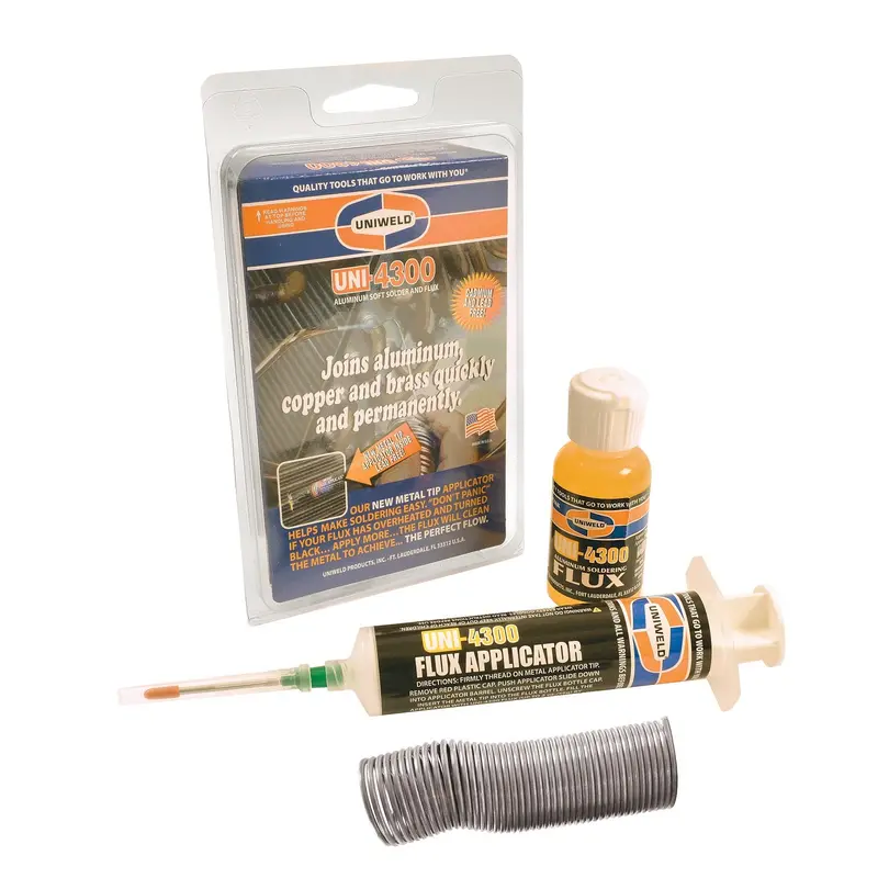 Uni-4300 Solder Kit W/Syringe 1