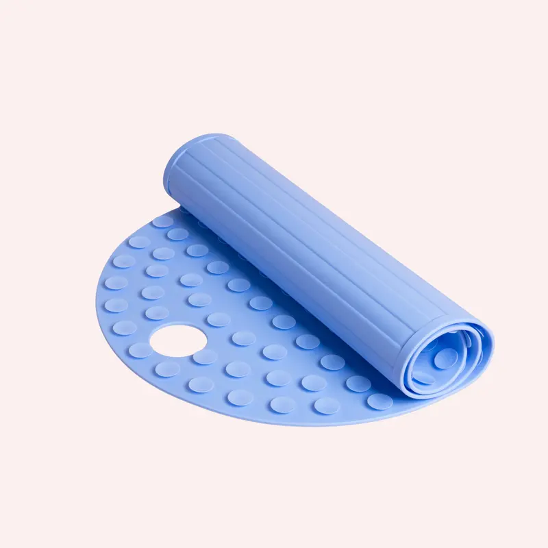 Very Clever Non-Slip Bath Mat - Periwinkle 1