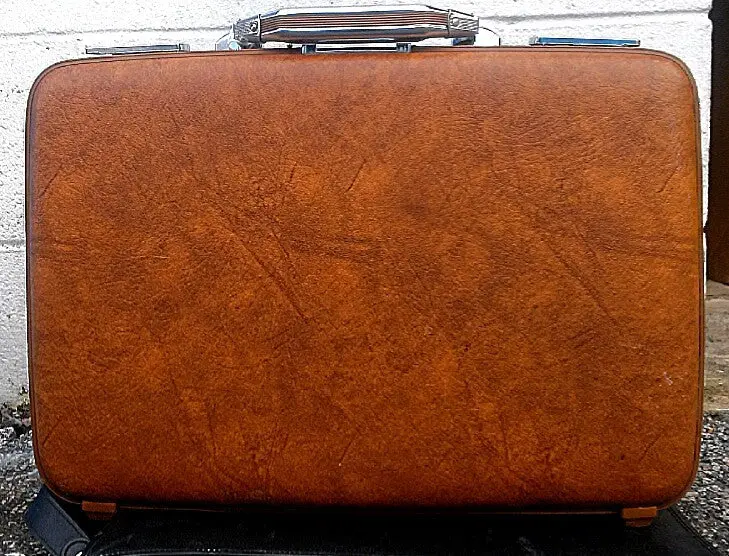 Vintage American Tourister Hard Cover Brief Case 1
