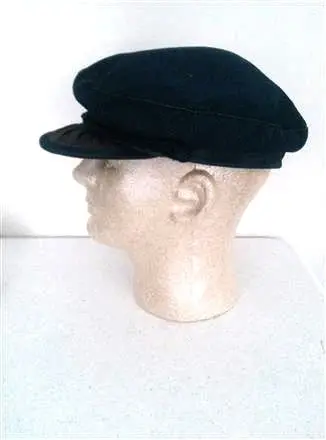 Vintage Denim Greek Captains Hat 1
