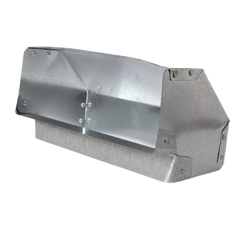 Wall Stack Short-Way Elbow - 3.25" X 10" 1