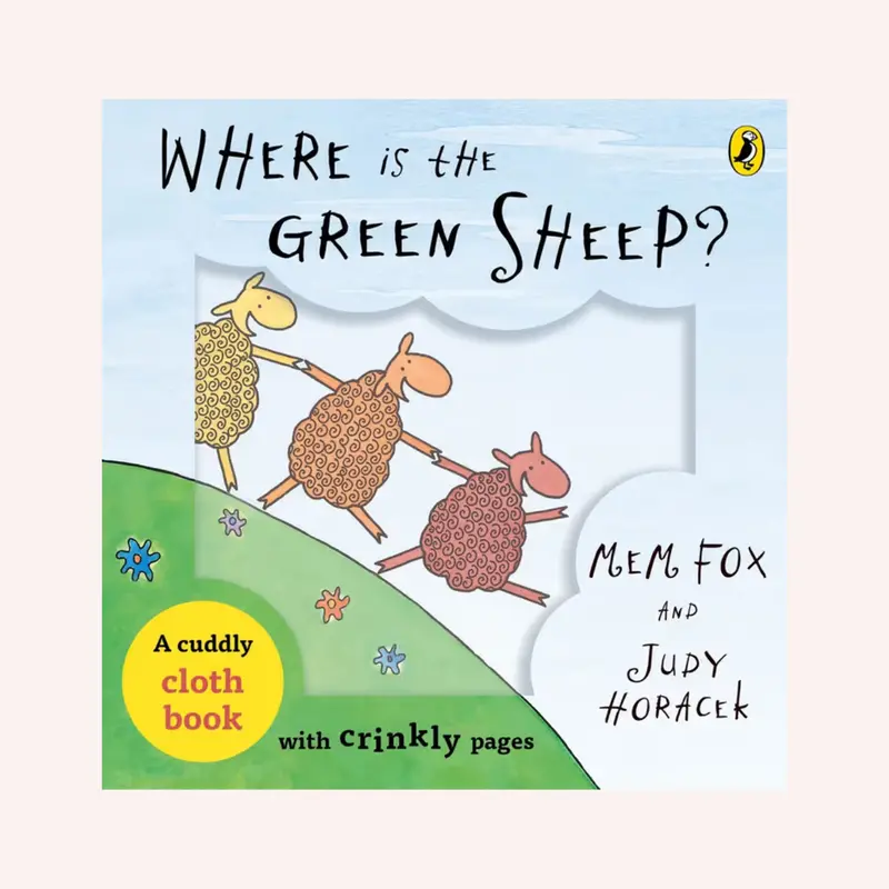 Where Is The Green Sheep? - Cloth Book 1