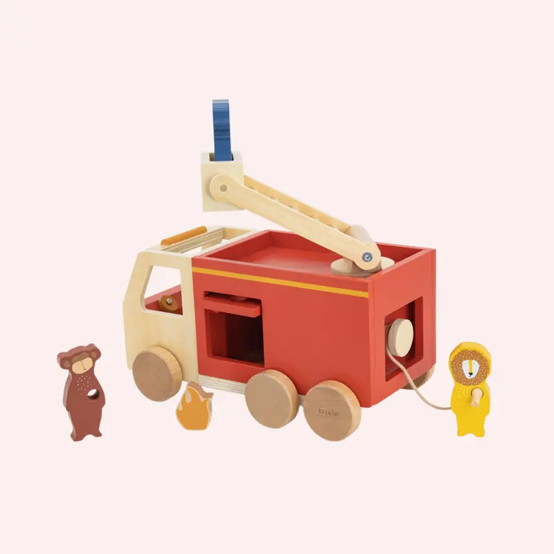 Wooden Fire Truck 1