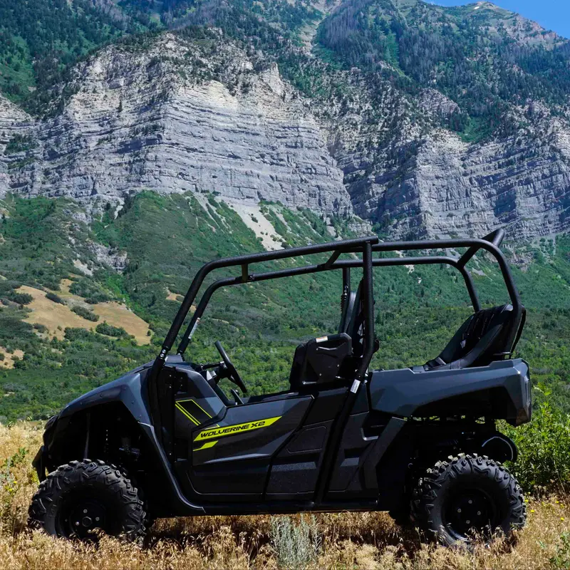 Yamaha Wolverine X2 (2019-2021) Backseat And Roll Cage Kit 1