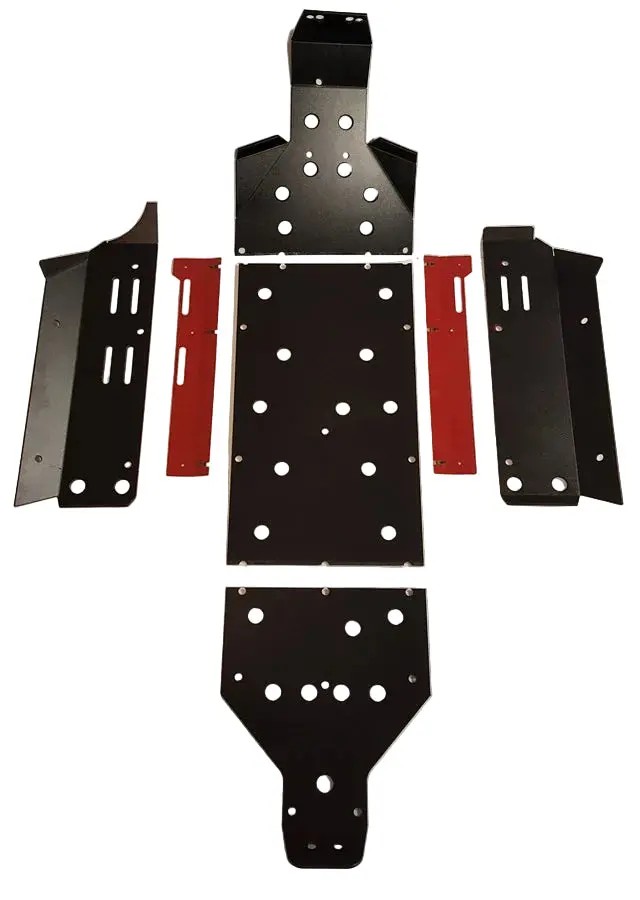 Yamaha Yxz 1000R Full Skid Plate With Integrated Sliders 1