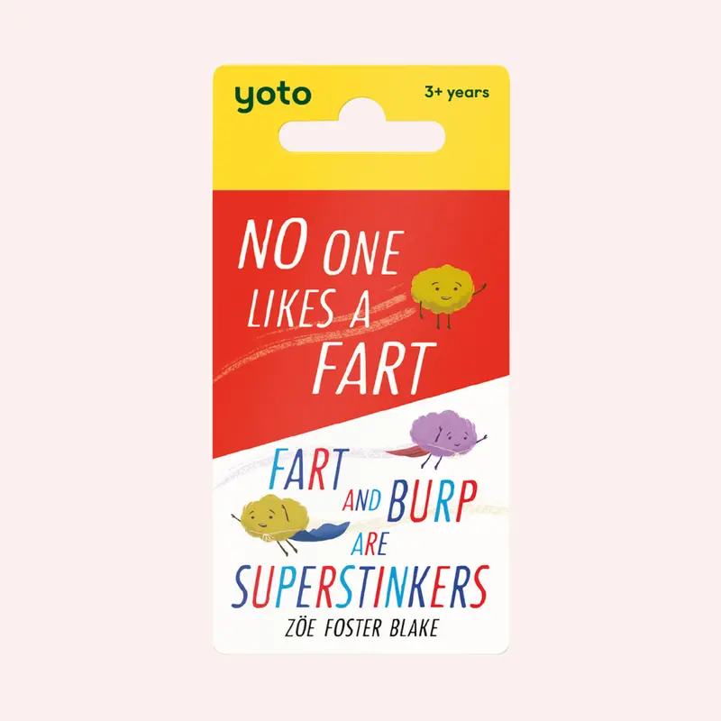 Yoto Card -  No One Likes A Fart & Fart And Burp Are Superstinkers 1