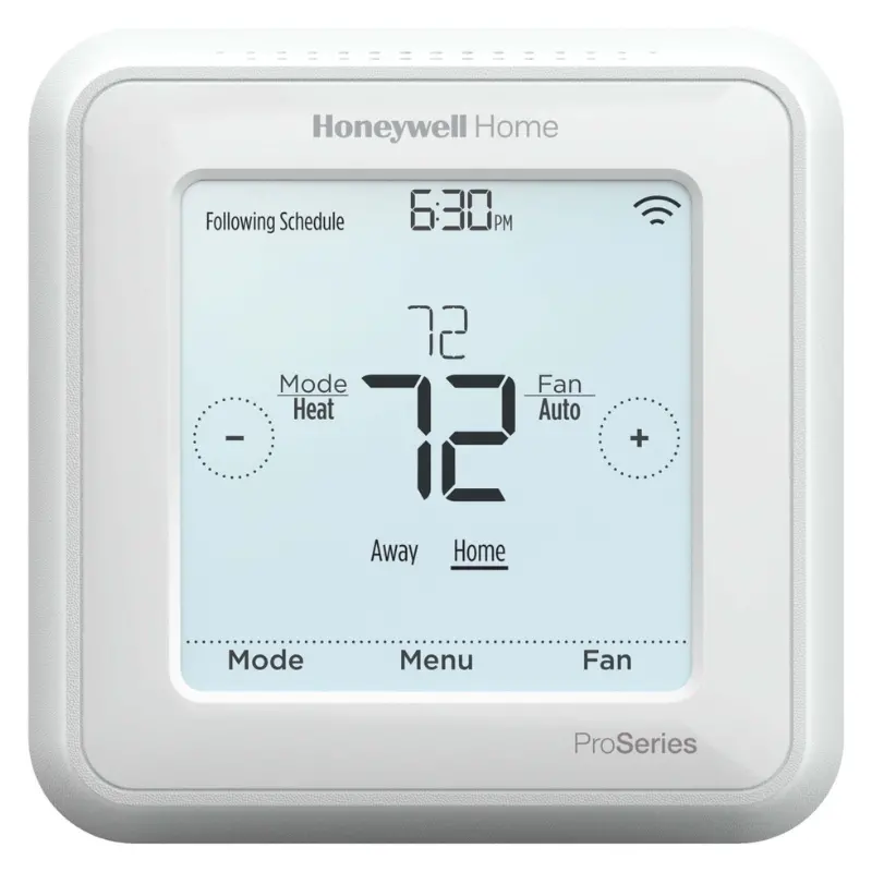 Z-Wave T6 Pro Programmable Thermostat - 3H/2C Heat Pump, 2H/2C Conventional 1