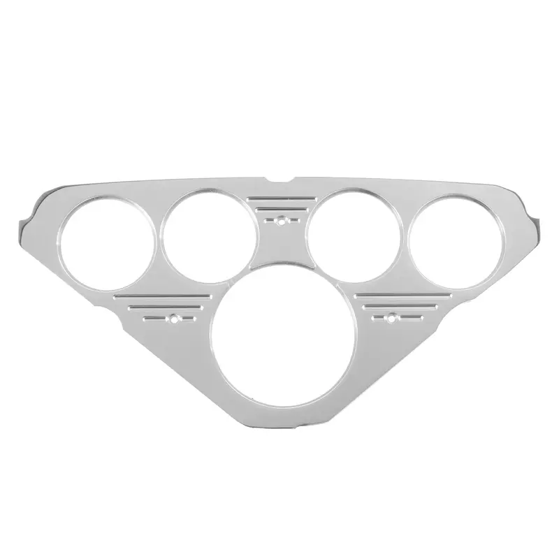 Autometer 7036 Billet Aluminum Dash Panel For 1955–1959 Chevrolet Trucks – Fits Four 2-1/16" Gauges + One 3-1/8" Gauge 1