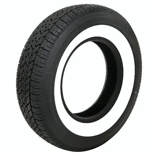 Coker Tire 530300 P205/75R14 Classic Whitewall Tire — 2.375" Wide 1