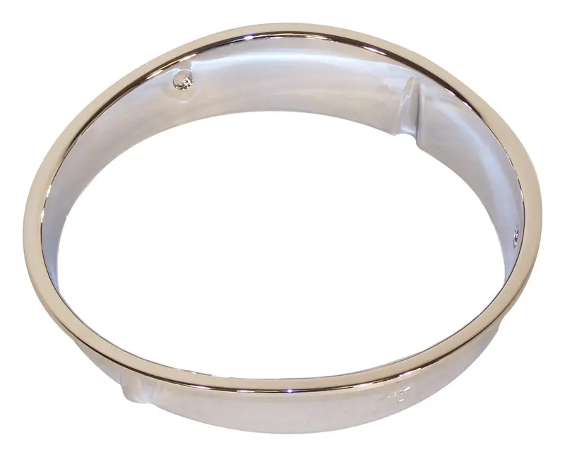 Crown Automotive Chrome Headlamp Bezel – Right Side Replacement For Jeep 1