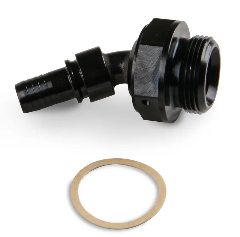 Earl'S 633369Erl Ultrapro 6An Hose End – 30-Degree Swivel, Anodized Black Aluminum Fitting 1