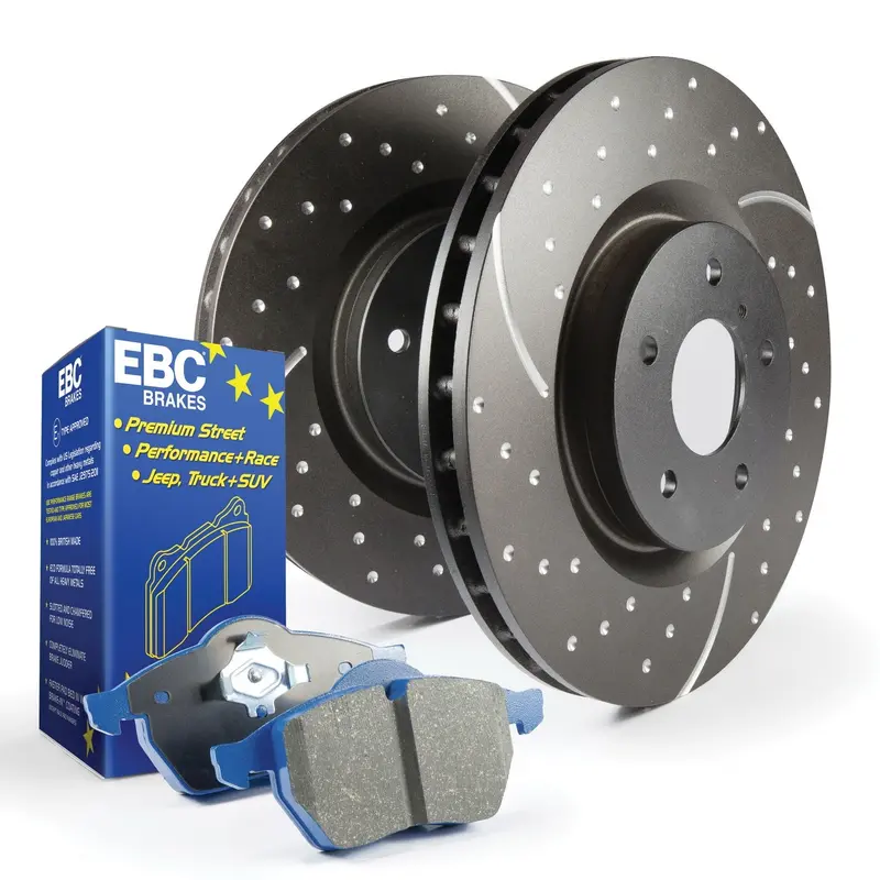 Ebc Brakes S6Kf1068 S6 Kits Bluestuff And Gd Rotors 1