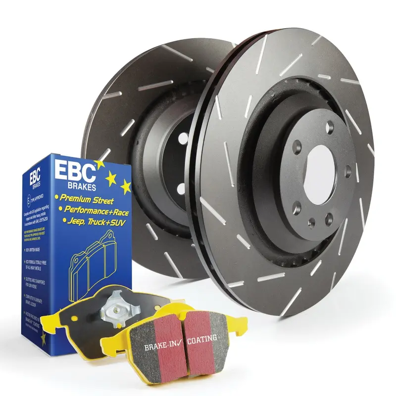 Ebc S9Kf1149 Brake Kit – Yellowstuff Pads With Usr Slotted Rotors 1