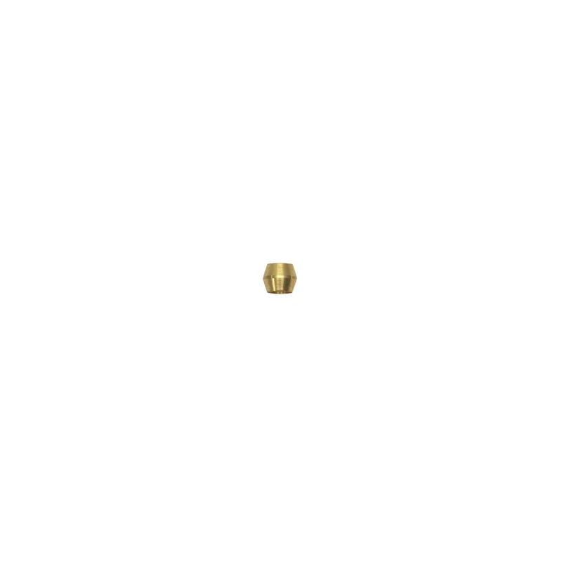 Edelbrock 76561 Barrel Ferrule Kit – Brass Tube Fittings For 3/16" Fuel Or Brake Lines (4-Pack) 1