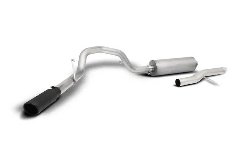 Gibson Performance 615639B Black Elite Stainless Steel Single Cat-Back Exhaust System 1
