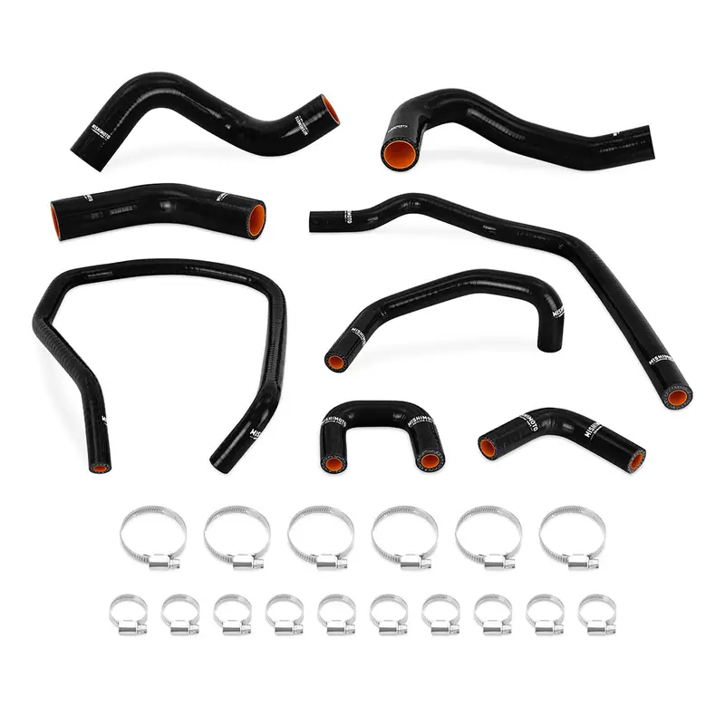 Mishimoto Mmhose-Ttn-04Bk Silicone Radiator & Heater Hose Kit – Nissan Titan 5.6L (2004–2014), Black 1