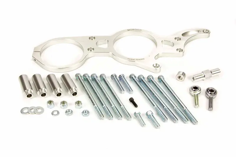 Moroso 63817 Alternator And Vacuum Pump Mounting Bracket Kit For Small-Block Chevy 1