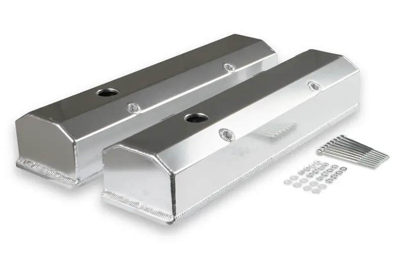Mr. Gasket Aluminum Valve Cover – Precision-Machined 6820G 1
