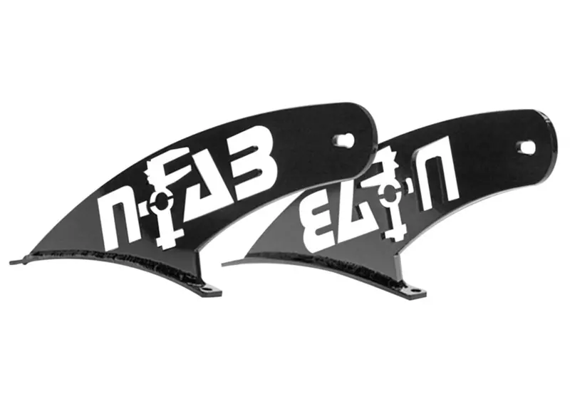 N-Fab F0950Lr Gloss Black Roof-Mount Light Brackets For 2009–2014 Ford F-150 (1–50 Series) 1