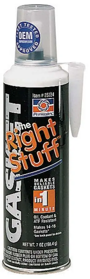 Permatex The Right Stuff Gasket Maker – High-Performance Rtv Sealant (7 Oz, #25224) 1