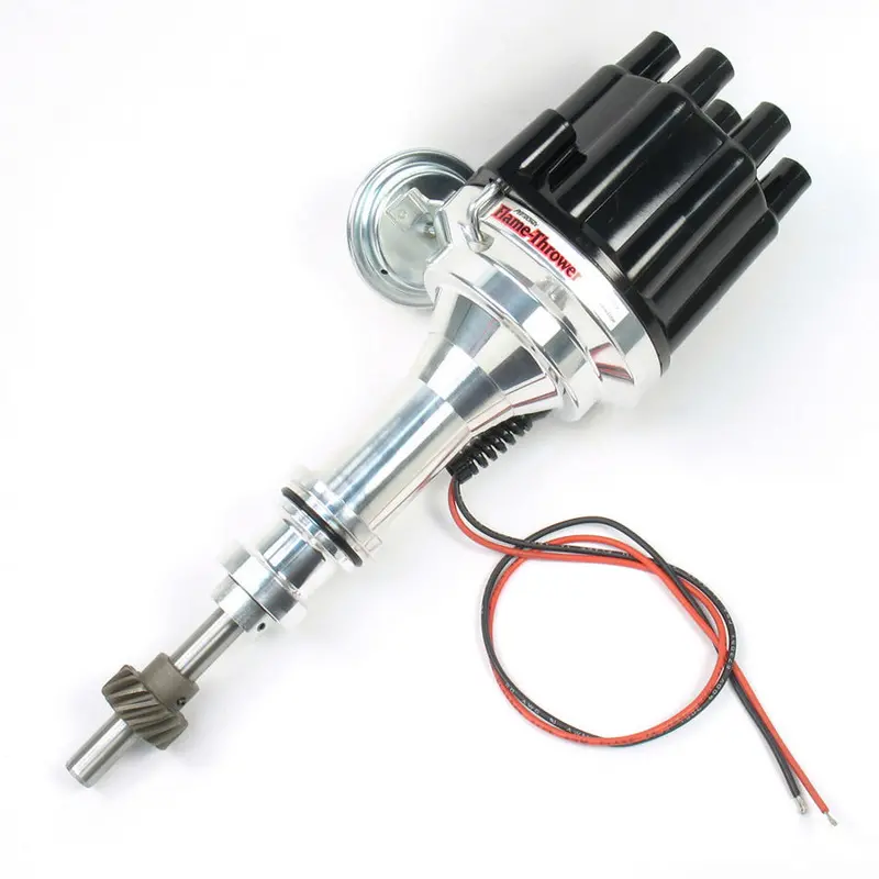 Pertronix Ignition D7130700 Sbf Ignitor Iii Dist. W/Blk Cap & Vac Advance 1