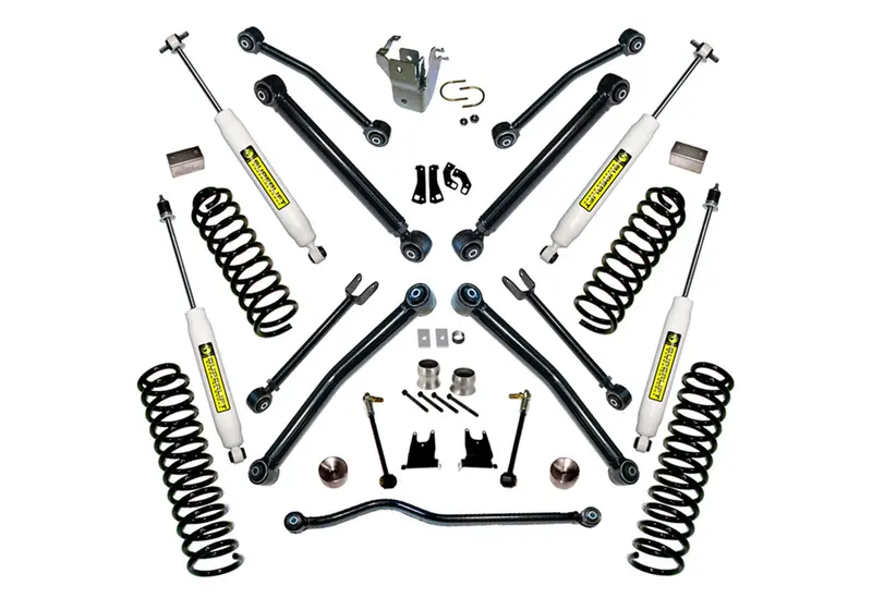 Superlift 4-Inch Jk Lift Kit – Includes Reflex Control Arms And Sl Series Shocks 1