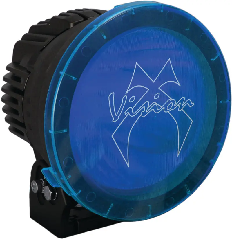 Vision X 9890869 Cannon Pcv Cover – 8.7-Inch Blue Elliptical Housing With Integrated Breather System 1
