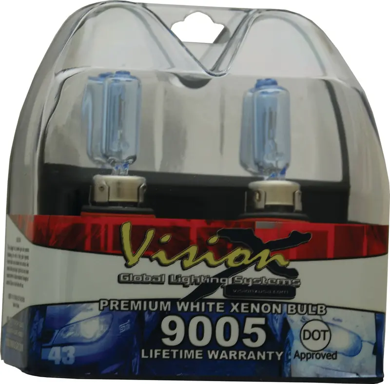 Vision X Lighting 4001534 9005 65 Watt Hi Dot Approved Superwhite Bulb Set 1