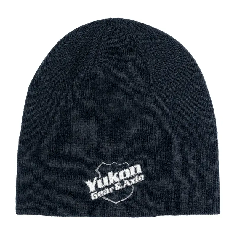 Yukon Gear Ycwbeanie-1 Deep Navy Blue Embroidered Soft Beanie With Logo 1